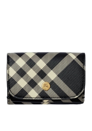 Burberry Compact Check Wallet