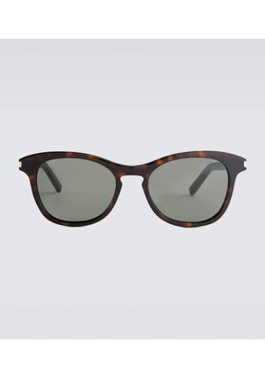 Saint Laurent Round-frame acetate sunglasses