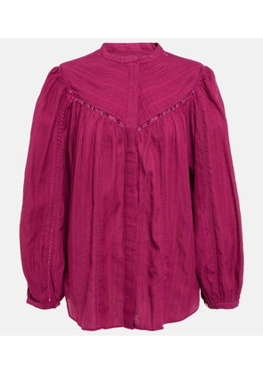 Marant Etoile Leonard cotton-blend shirt