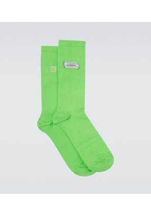 Givenchy TK-MX logo cotton-blend socks
