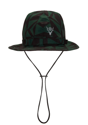 South2 West8 Jungle Hat in Native - Dark Green. Size M (also in ).