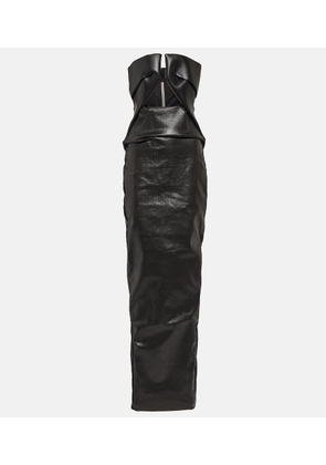 Rick Owens Strapless gown