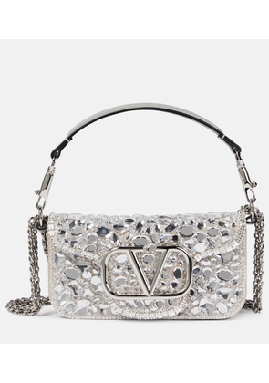 Valentino Garavani Locò Small embellished shoulder bag