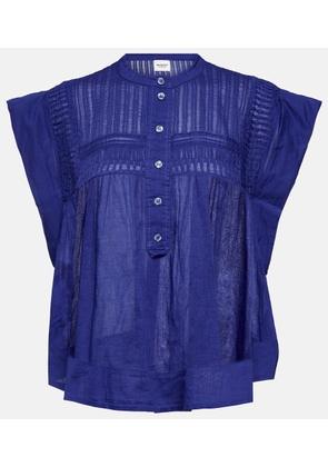 Marant Etoile Leaza cotton voile blouse