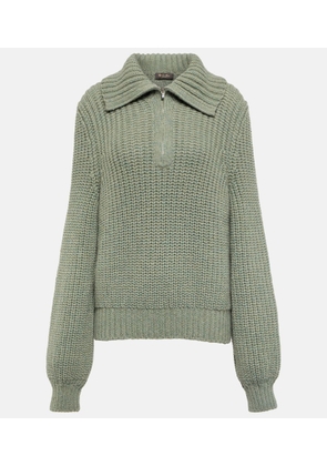 Loro Piana Darwin cashmere half-zip sweater