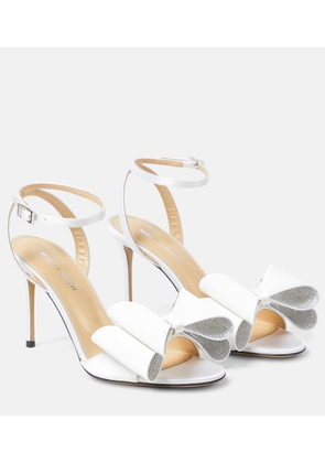 Mach & Mach Le Cadeau bow-detail satin sandals