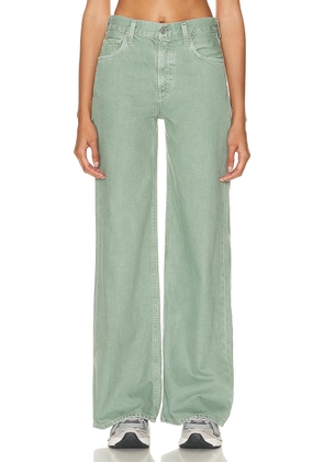 Citizens of Humanity Loli Mid Rise in Nova - Green. Size 26 (also in 33, 34).