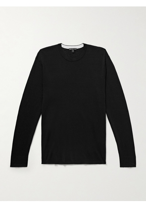 James Perse - Linen-Blend T-Shirt - Men - Black - 1