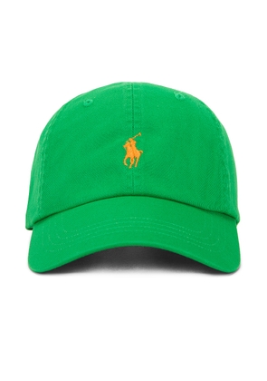 Polo Ralph Lauren Chino Sport Cap in Preppy Green - Green. Size all.