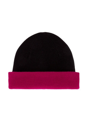 Guest In Residence The Inside-Out! Hat in Magenta & Black - Black,Fuchsia. Size all.