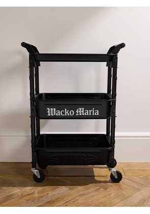 Wacko Maria - Toyo Steel Logo-Print Stainless Steel Tool Wagon - Men - Black