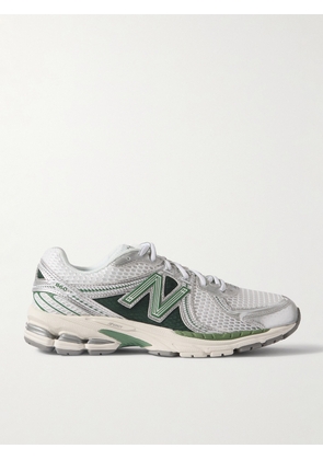 New Balance - 860v2 Rubcer and Mesh Sneakers - Men - Silver - UK 6