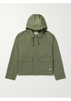 Folk - Twill Hooded Jacket - Men - Green - 2