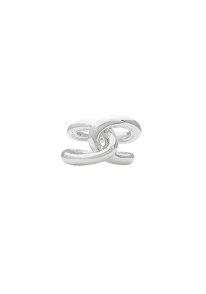 Lie Studio The Agnes Ring in Sterling Silver - Metallic Silver. Size 50 (also in ).