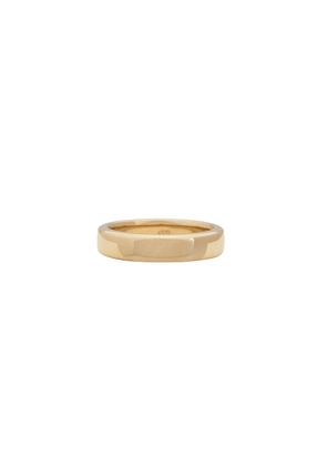 Greg Yuna Classic Band Ring in Gold - Metallic Gold. Size 6 (also in 6.5, 7).