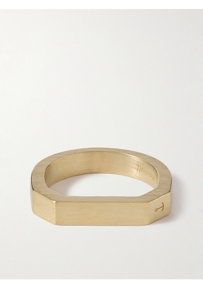 Miansai - Hex Gold-Plated Ring - Men - Gold - 9