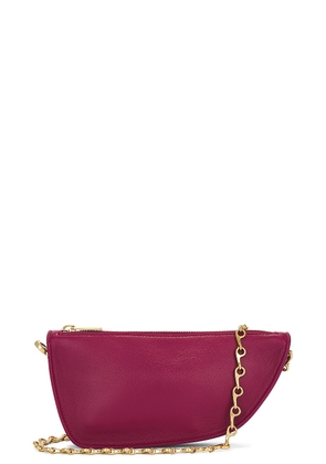 Burberry Micro Shield Sling Bag in Ripple - Red. Size all.