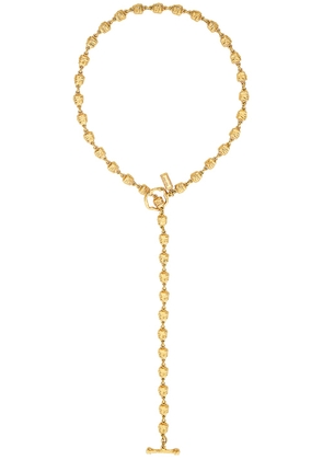 TOM FORD Lariat Moon Necklace in Vintage Gold - Metallic Gold. Size all.