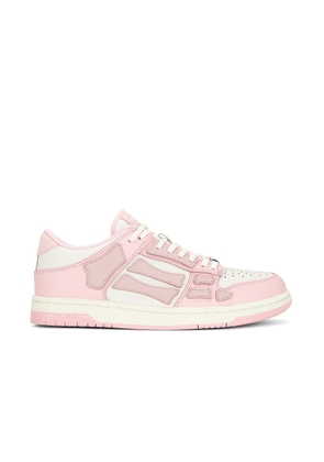 Amiri Skeltop Low Sneaker in Pink - Pink. Size 41 (also in ).