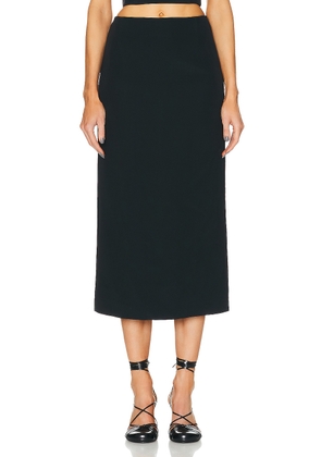 Gabriela Hearst Manuela Skirt in Black - Black. Size 36 (also in 38, 40, 42).