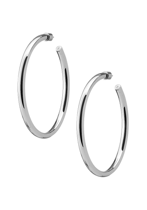 Jennifer Fisher Lilly Hoop Earrings in Silver - Metallic Silver. Size all.