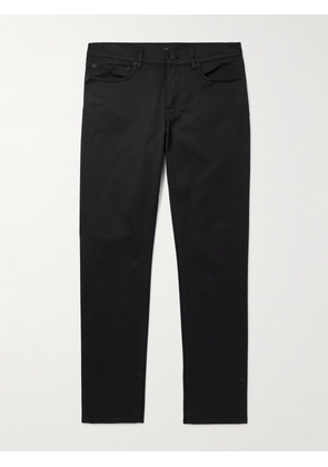 Dunhill - Slim-Fit Cotton-Twill Trousers - Men - Black - UK/US 30