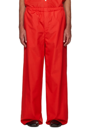 Rier Red Elasticized Trousers