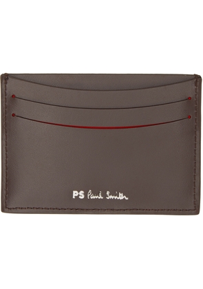 PS by Paul Smith Brown Zebra Card Holder