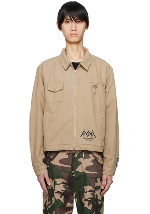 Reese Cooper Beige 'Research Division' Jacket