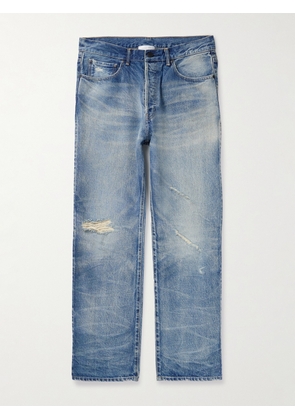 John Elliott - Wyatt Straight-Leg Distressed Jeans - Men - Blue - UK/US 29