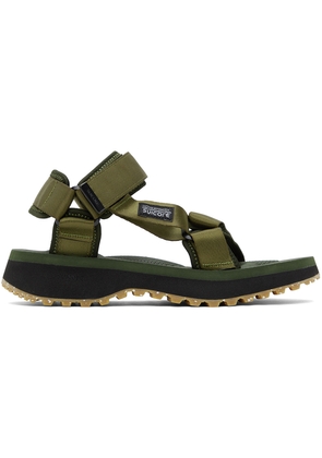 SUICOKE Khaki DEPA-2TRab Sandals