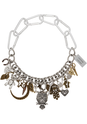 Chopova Lowena SSENSE Exclusive Silver Trinket Necklace