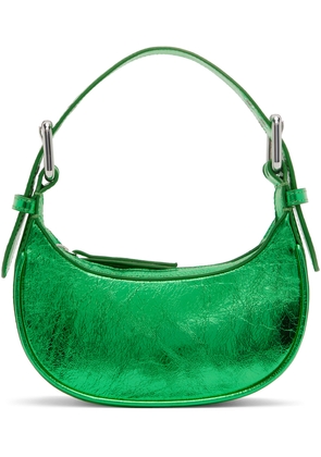BY FAR Green Mini Soho Shoulder Bag