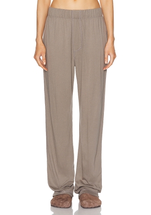 Eterne Lounge Pant in Clay - Taupe. Size XL (also in XS).