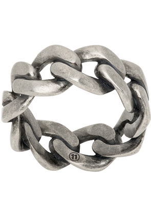 Maison Margiela Silver Chain Ring