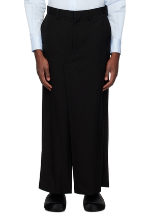 doublet Black Lapped Trousers
