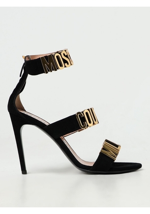 Heeled Sandals MOSCHINO COUTURE Woman color Black