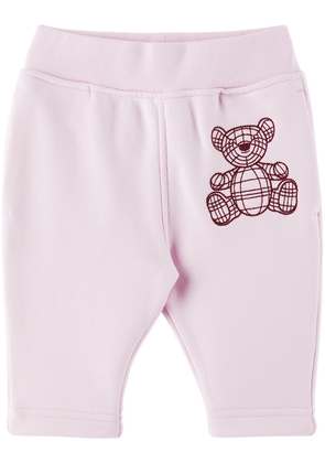 Burberry Baby Pink Thomas Bear Lounge Pants