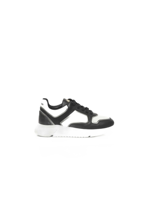 Cerruti 1881 Black And White COW Leather Sneaker - EU37/US7