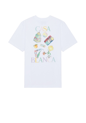 Casablanca Objets En Vrac T-shirt in Objets En Vrac - White. Size M (also in S).