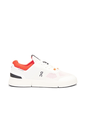 On The Roger Spin Sneaker in Undyed & Spice - White. Size 11 (also in 12).