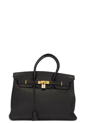 hermes Hermes Birkin 35 Togo Handbag in Black - Black. Size all.