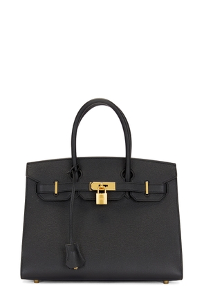 hermes Hermes Sellier Birkin 30 Handbag in Black - Black. Size all.