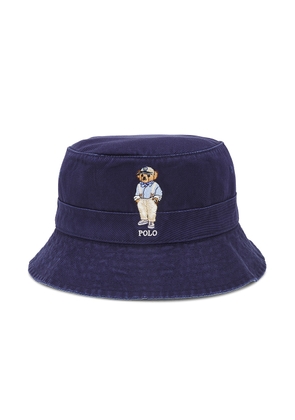 Polo Ralph Lauren Bear Bucket Hat in Newport Navy - Navy. Size L/XL (also in S/M).