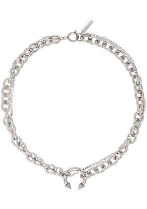 Justine Clenquet Silver Gale Necklace