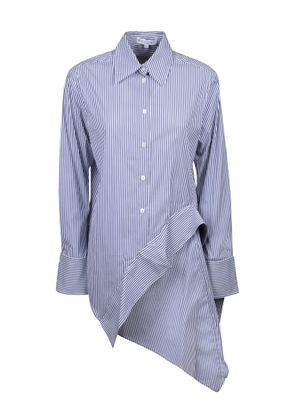 J.w. Anderson Deconstructed Light Blue/ White Shirt