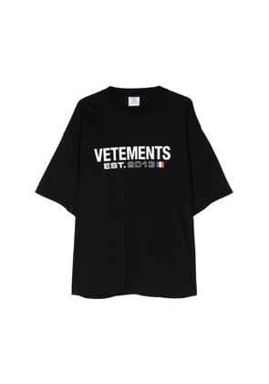 Vetements Logo Printed Oversized T-Shirt