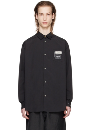 UNDERCOVER Black Patch Shirt