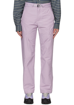 POST ARCHIVE FACTION (PAF) Purple Zip Trousers