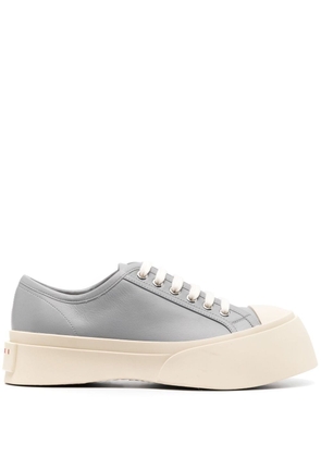 Marni Pablo leather flatform sneakers - Grey